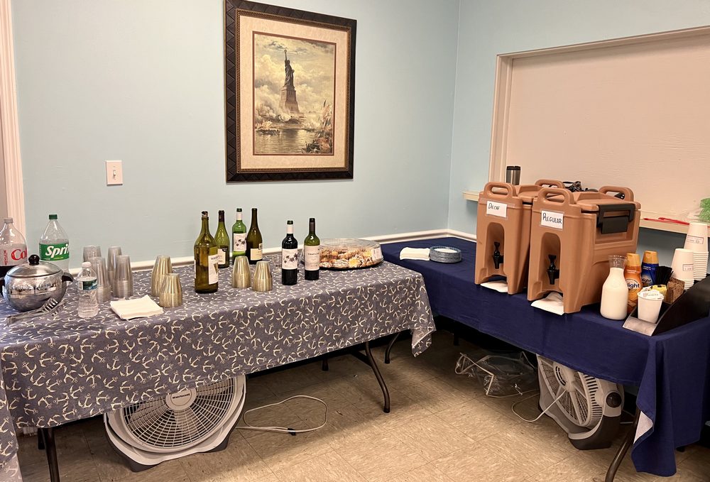 Lunch before meeting